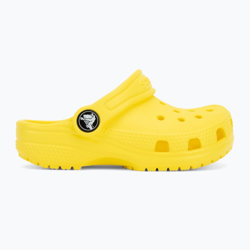 Vaikiškos šlepetės Crocs Classic Clog Toddler cyber yellow 3