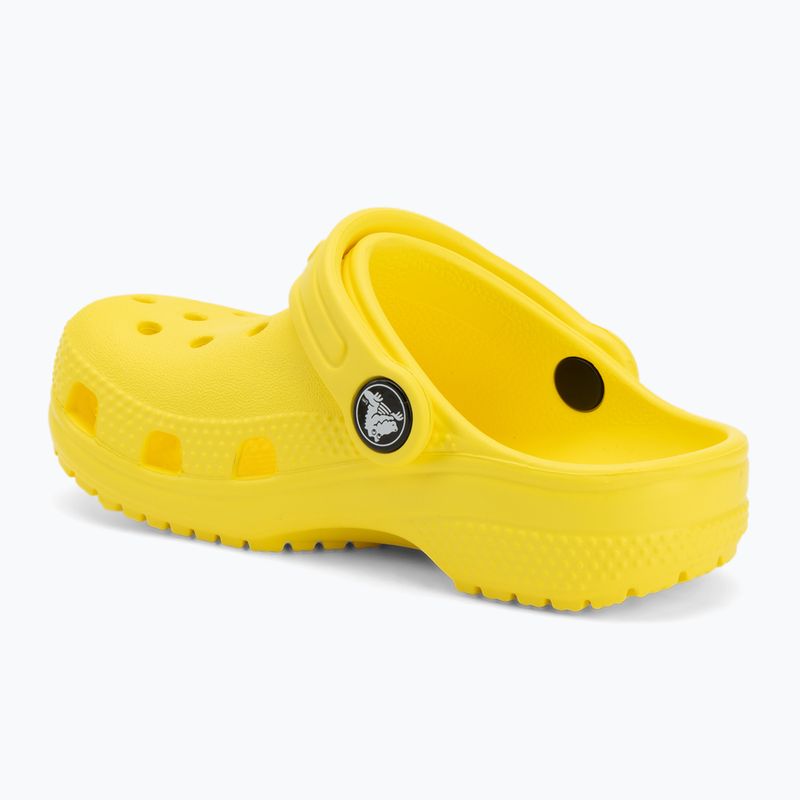 Vaikiškos šlepetės Crocs Classic Clog Toddler cyber yellow 4
