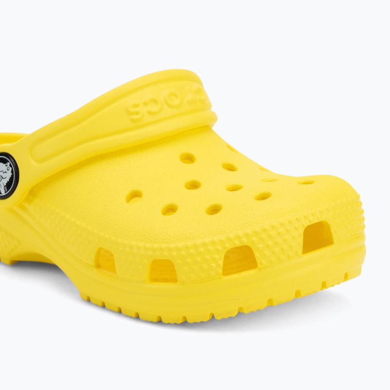 Vaikiškos šlepetės Crocs Classic Clog Toddler cyber yellow 8