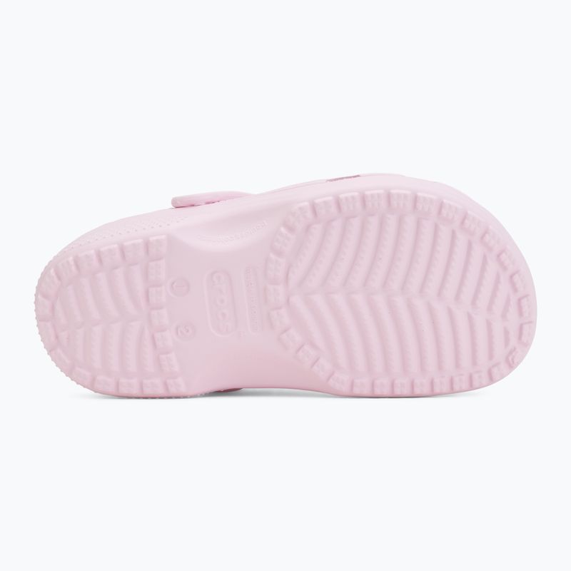 Vaikiškos šlepetės Crocs Classic Clog Kids pink milk 5