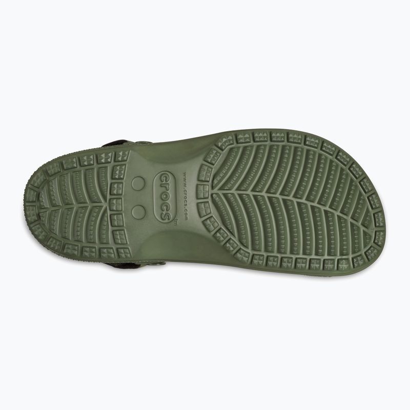 Vyriškos šlepetės Crocs Yukon Vista II LR Clog army green 3