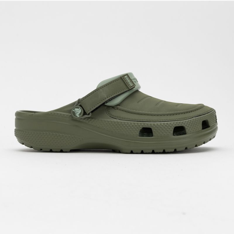 Vyriškos šlepetės Crocs Yukon Vista II LR Clog army green 3