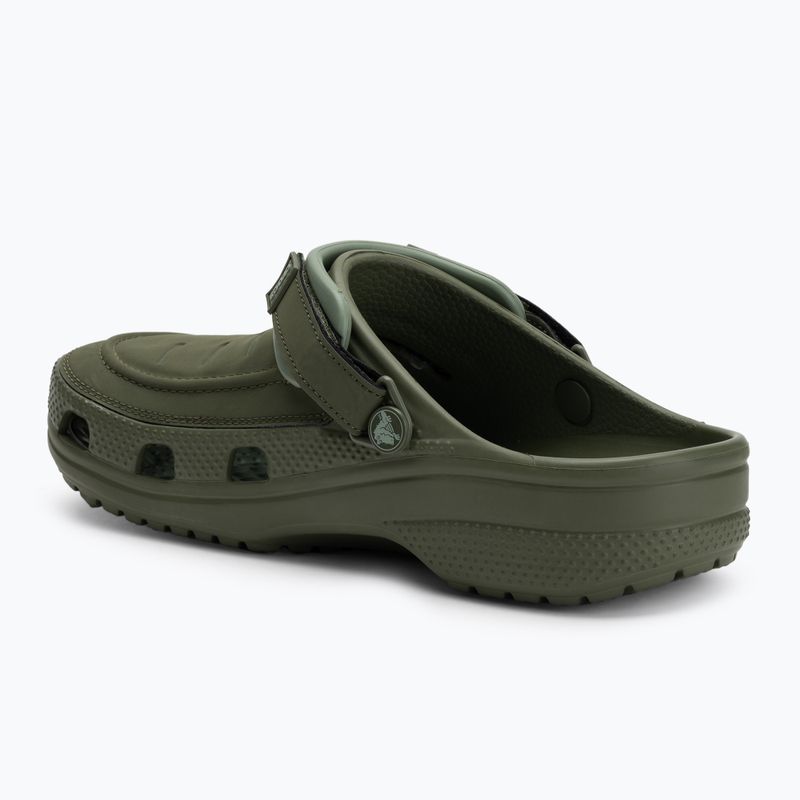 Vyriškos šlepetės Crocs Yukon Vista II LR Clog army green 4
