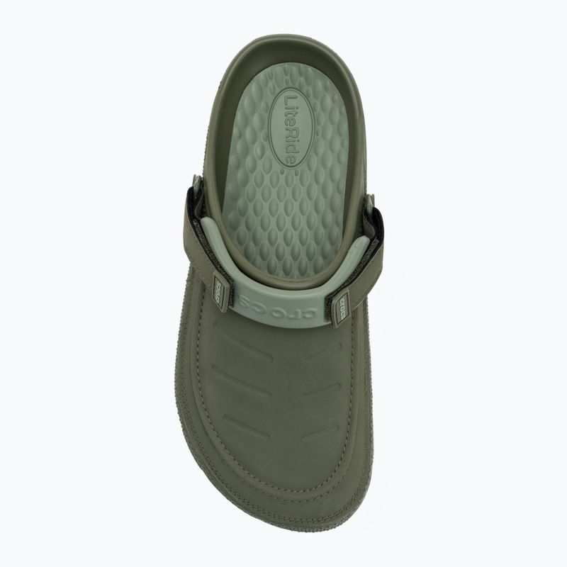 Vyriškos šlepetės Crocs Yukon Vista II LR Clog army green 6