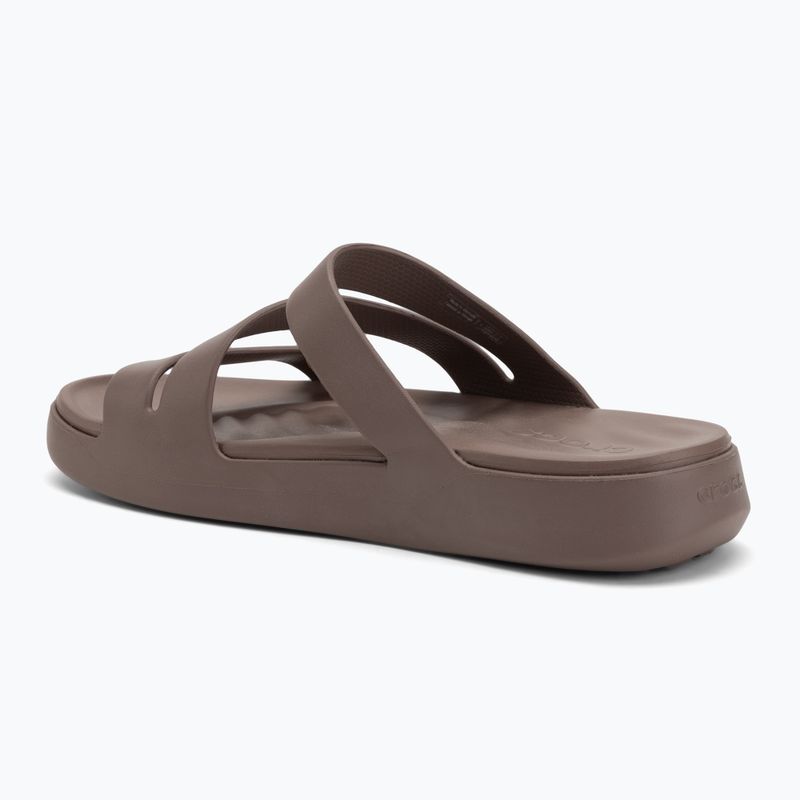 Šlepetės Crocs Getaway Strappy truffle 3