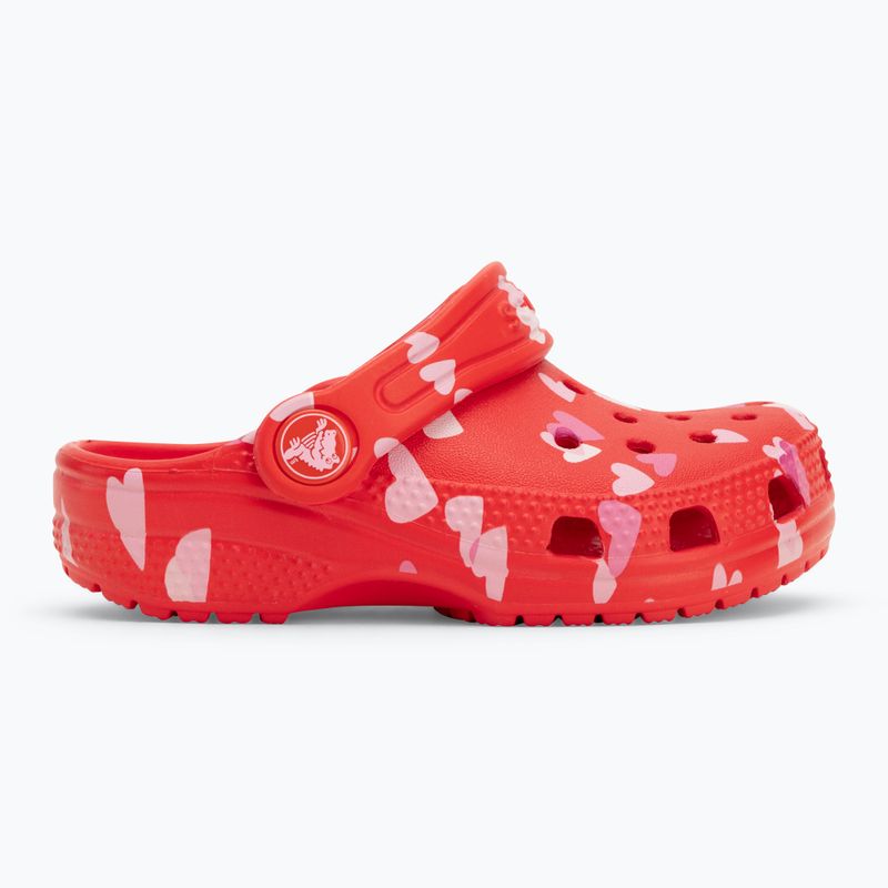Vaikiškos šlepetės Crocs VDay Clog Toddler cherry red 3