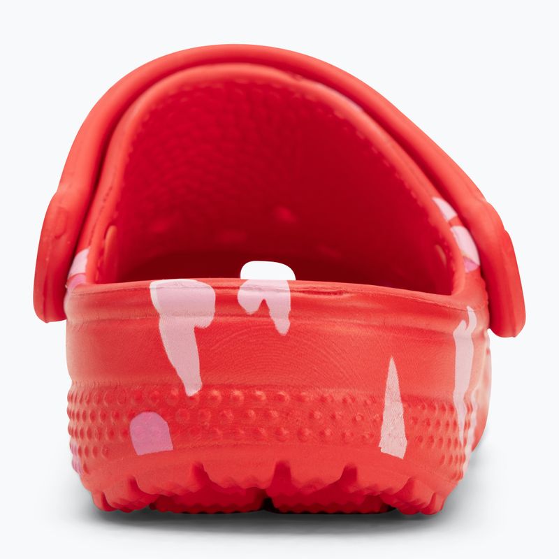 Vaikiškos šlepetės Crocs VDay Clog Toddler cherry red 7