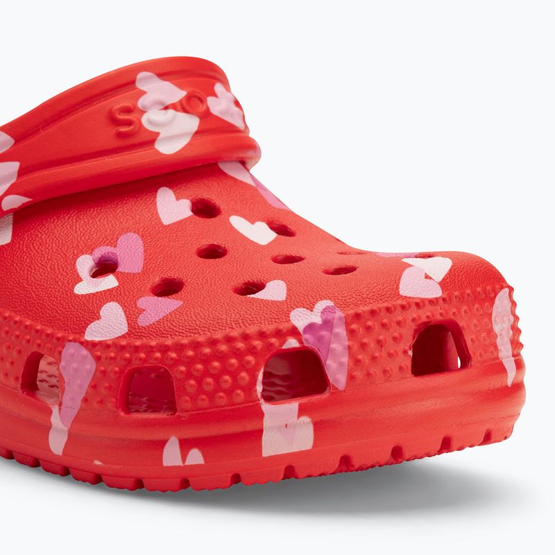 Vaikiškos šlepetės Crocs VDay Clog Toddler cherry red 8