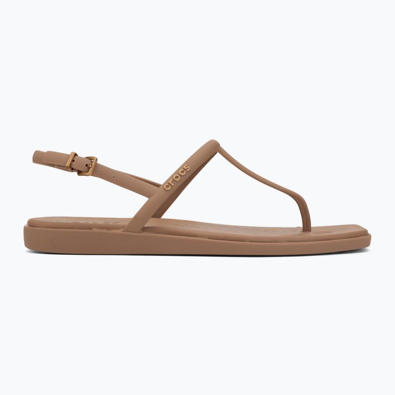 Moteriškos basutės Crocs Miami Thong Flip milk chocolate 2