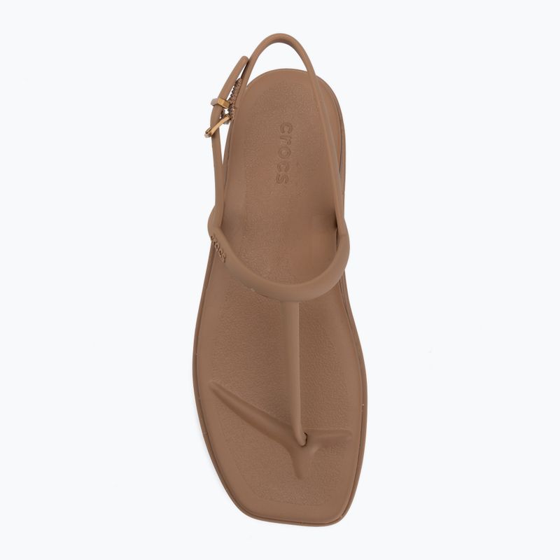 Moteriškos basutės Crocs Miami Thong Flip milk chocolate 5