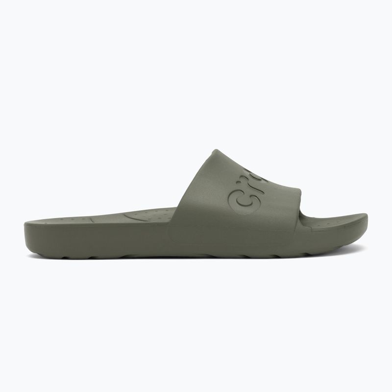Šlepetės Crocs Slide army green 2