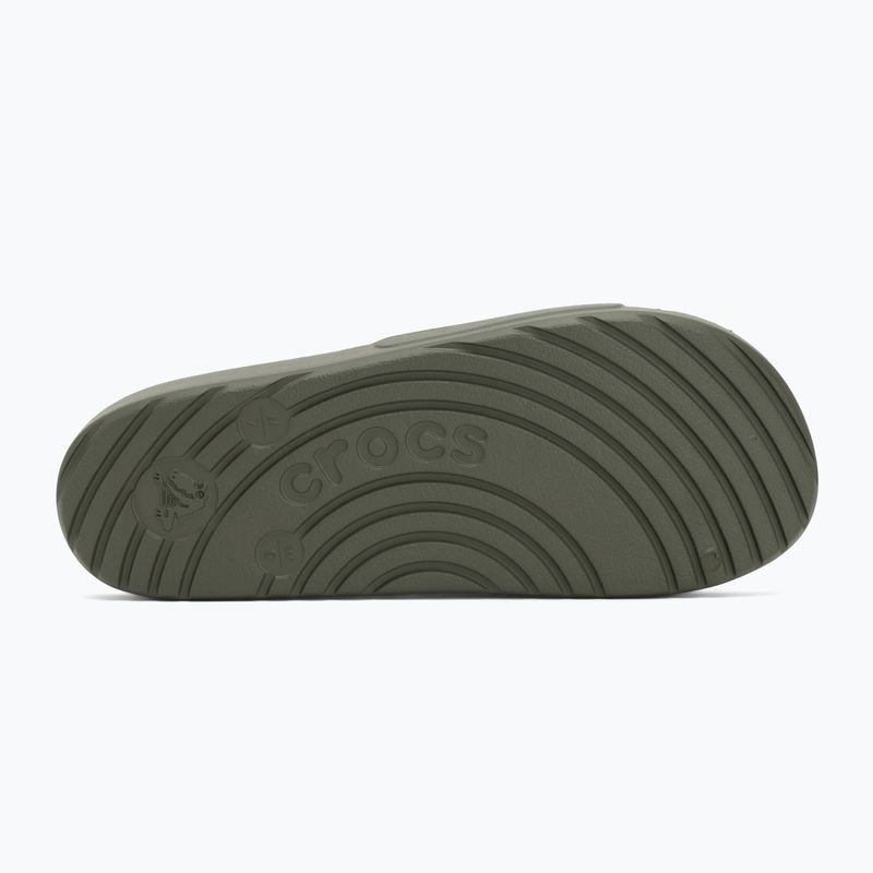 Šlepetės Crocs Slide army green 4