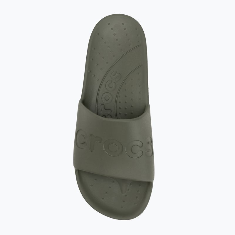 Šlepetės Crocs Slide army green 5