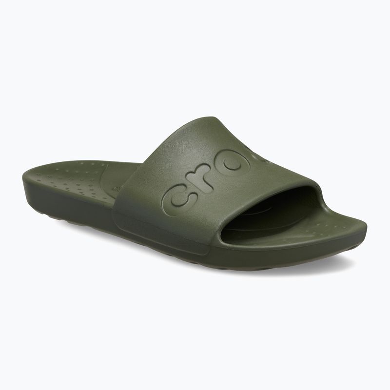 Šlepetės Crocs Slide army green