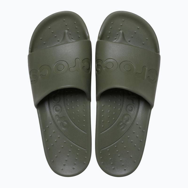 Šlepetės Crocs Slide army green 2