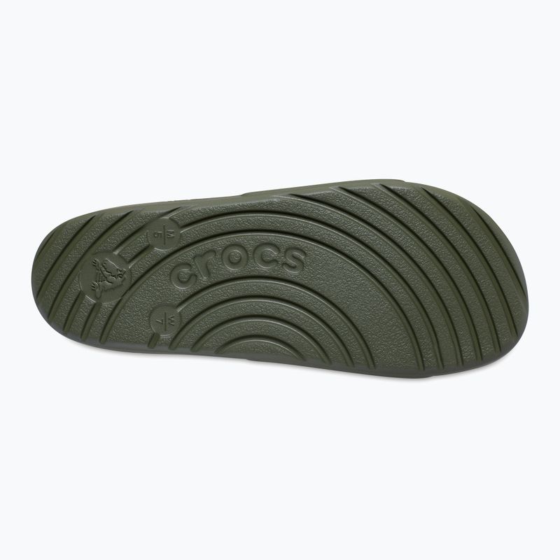 Šlepetės Crocs Slide army green 3