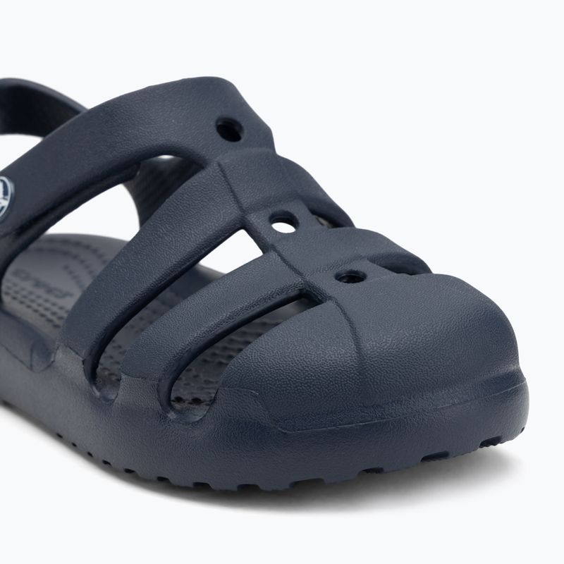 Vaikiški sandalai Crocs Classic Fisherman Kids navy 7