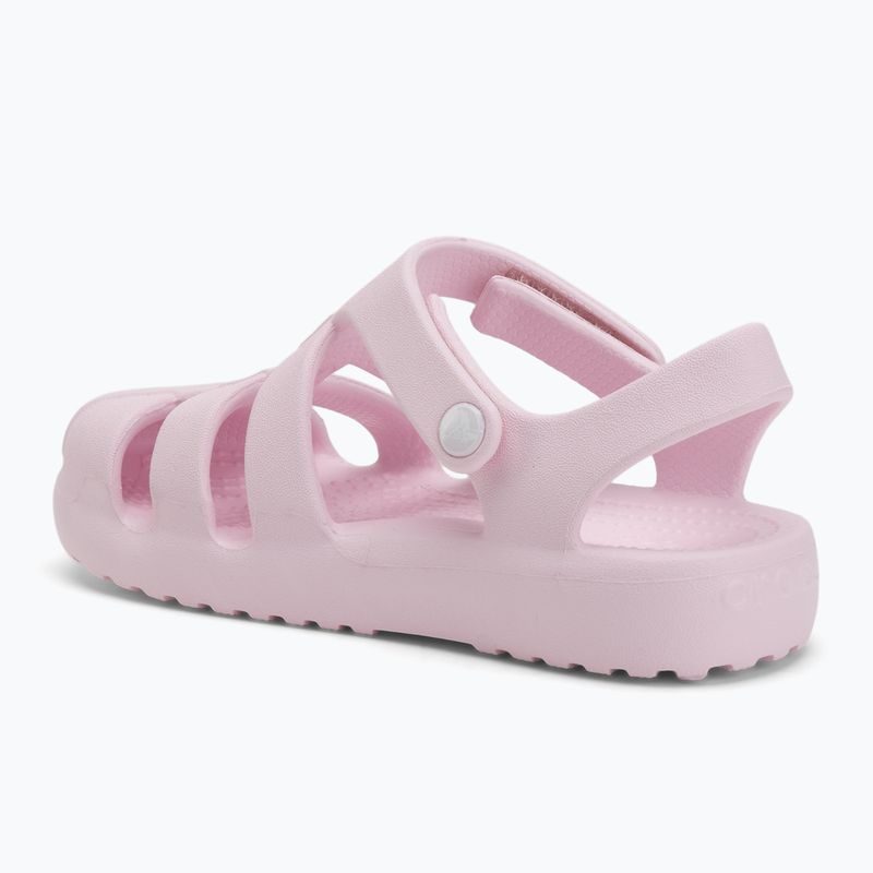 Vaikiški sandalai Crocs Classic Fisherman Kids pink milk 3