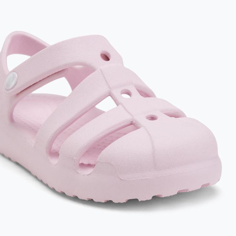 Vaikiški sandalai Crocs Classic Fisherman Kids pink milk 7
