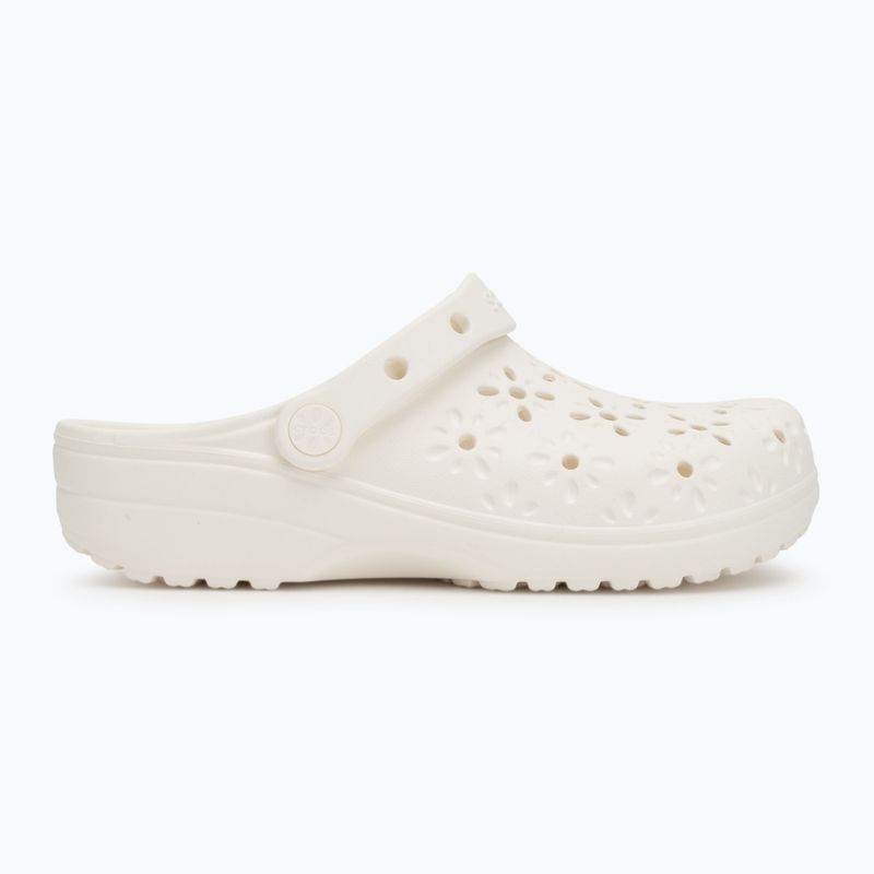 Šlepetės Crocs Classic Floral Cutout Clog chalk 3