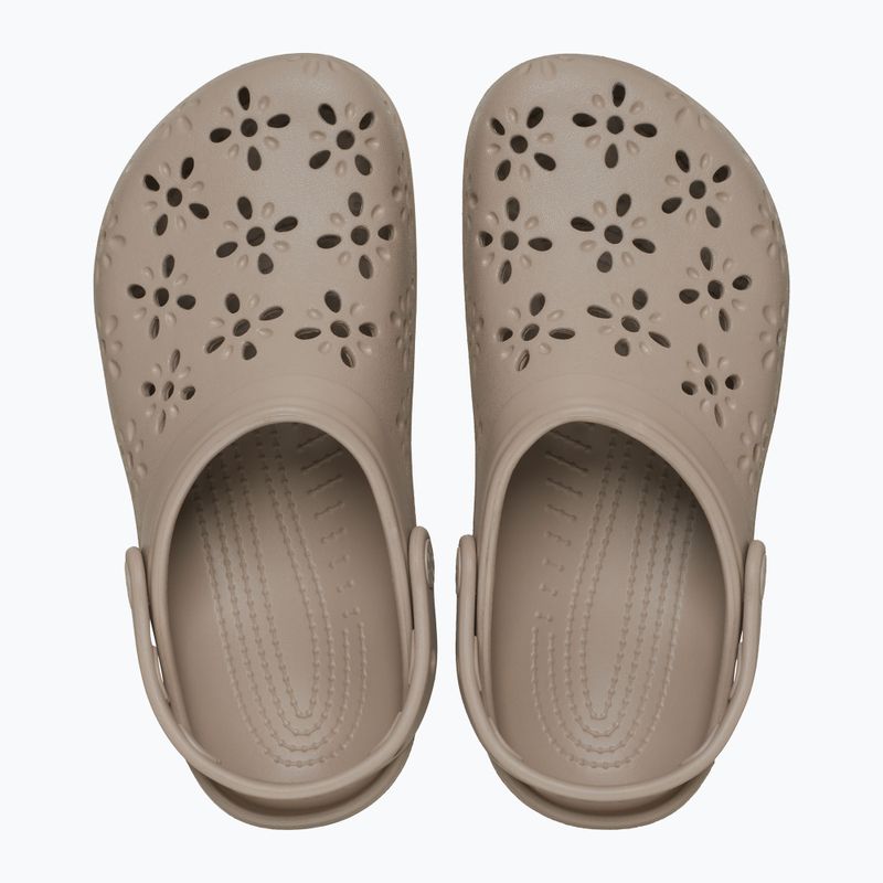 Šlepetės Crocs Classic Floral Cutout Clog taupe 2