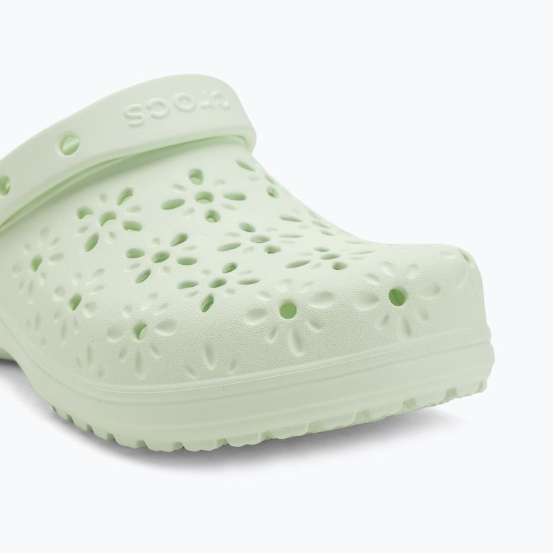 Šlepetės Crocs Classic Floral Cutout Clog jade tint 8