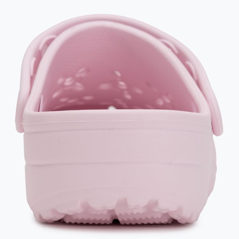 Šlepetės Crocs Classic Floral Cutout Clog pink milk 7