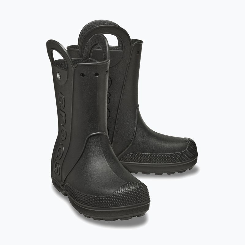 Lietaus batai Crocs Handlwe It Rain Boot black 2
