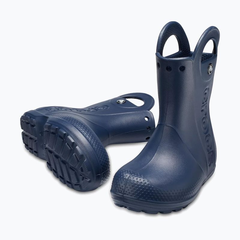 Lietaus batai Crocs Handlwe It Rain Boot navy 6