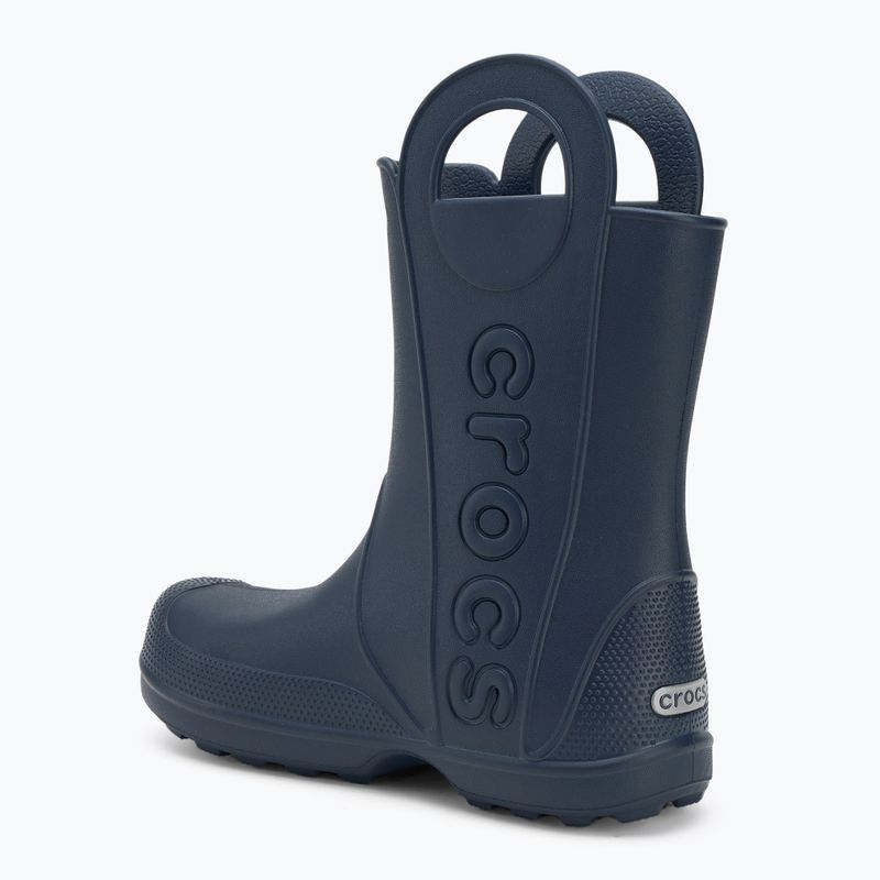 Lietaus batai Crocs Handlwe It Rain Boot navy 3