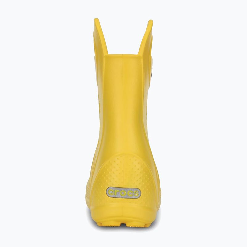 Lietaus batai Crocs Handlwe It Rain Boot yellow 3