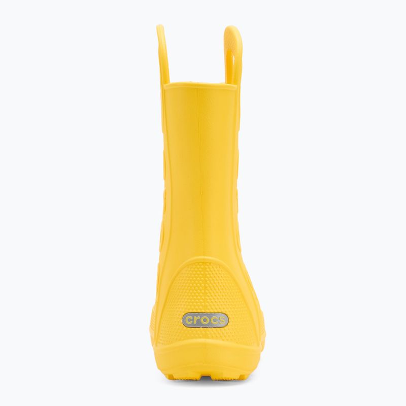 Lietaus batai Crocs Handlwe It Rain Boot yellow 6