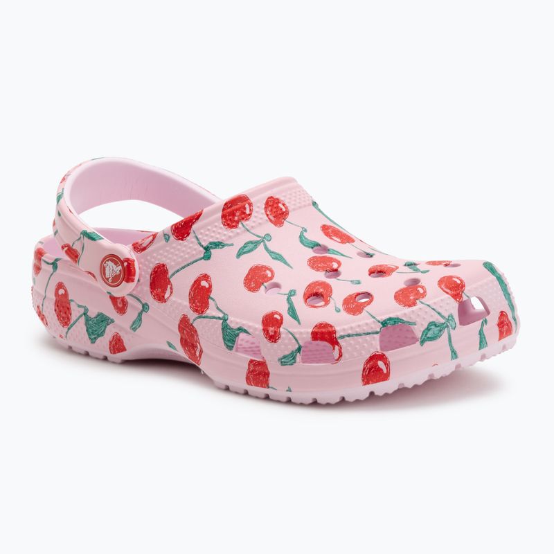Šlepetės Crocs Classic Fresh Fruits Clog pink milk 2