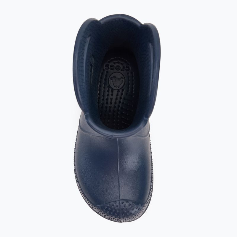 Vaikiški lietaus batai Crocs Handle It Rain Boot Kids Toddler navy 5