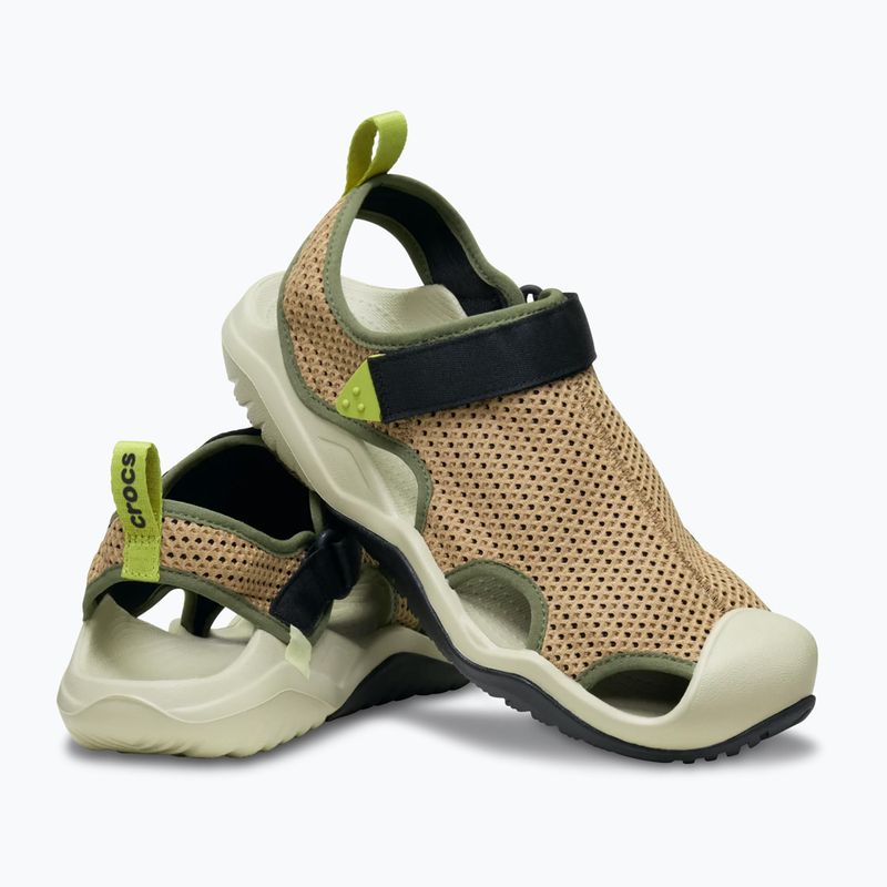 Vyriški sandalai Crocs Swiftwater Mesh Deck sepia 6