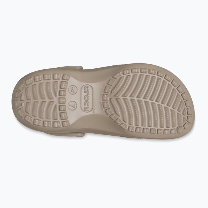 Moteriškos šlepetės Crocs Classic Platform Clog taupe 6