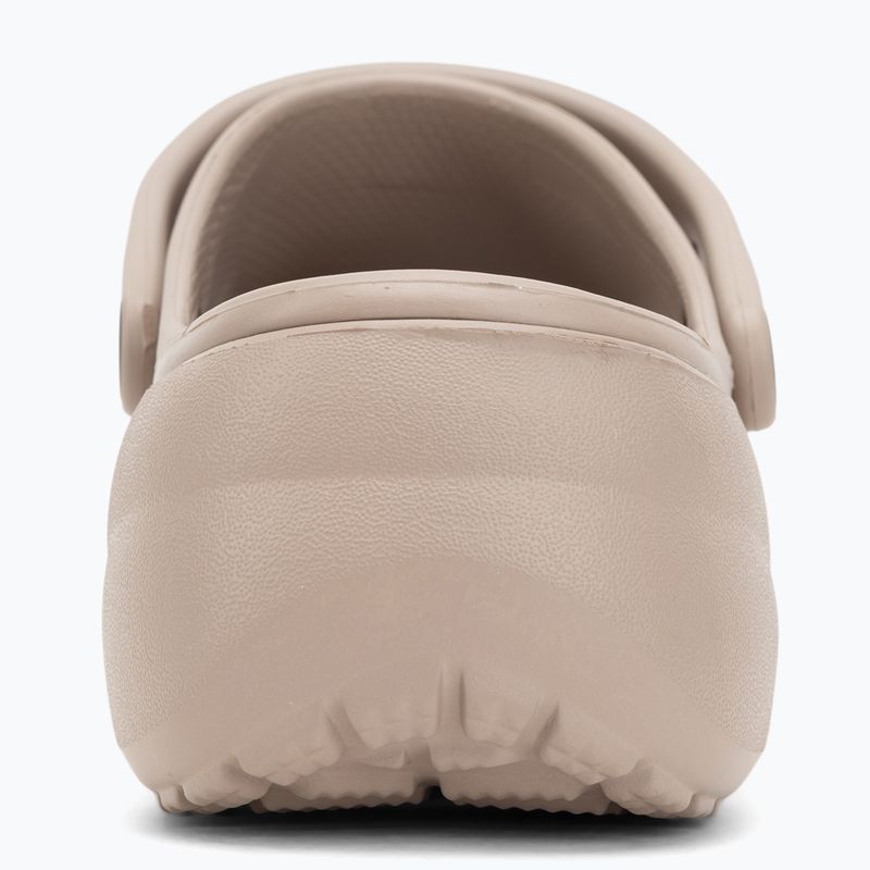 Moteriškos šlepetės Crocs Classic Platform Clog taupe 7