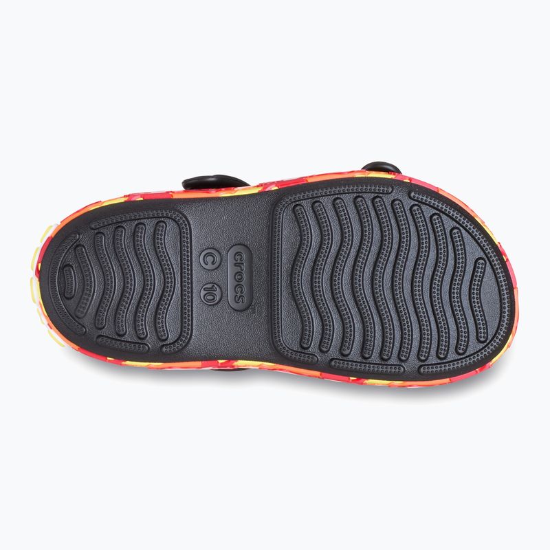 Vaikiški sandalai Crocs Crocband Cruiser Flames black 4