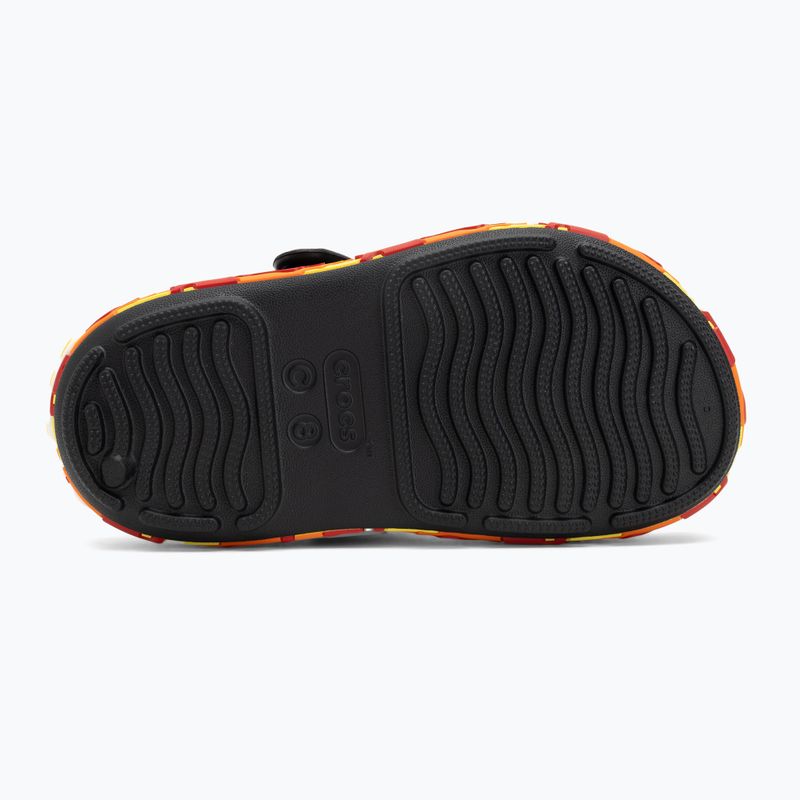 Vaikiški sandalai Crocs Crocband Cruiser Flames black 4