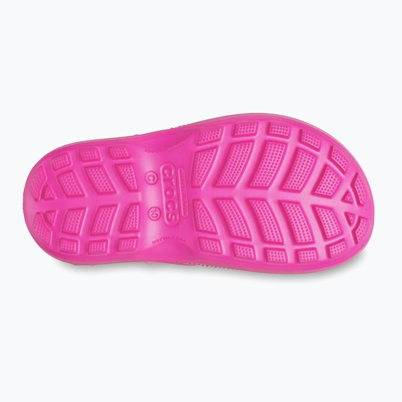 Vaikiški guminiai batai Crocs Handle It Rain Boot Kids Toddler pink crush 13