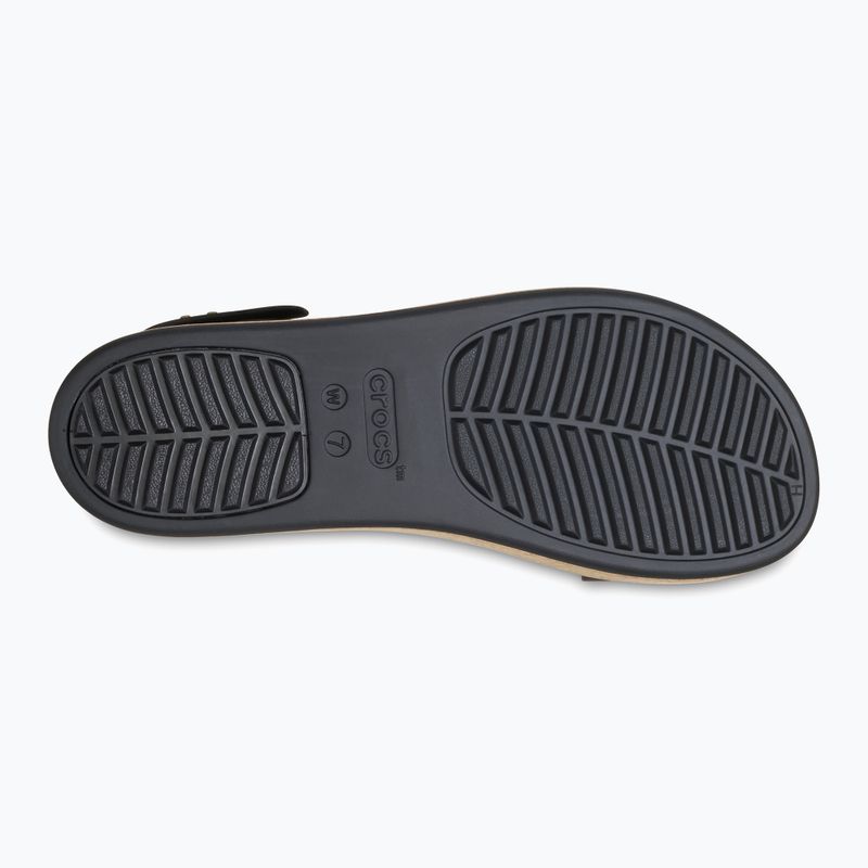 Moteriški sandalai Crocs Brooklyn Cork Low Wedge black/black 4
