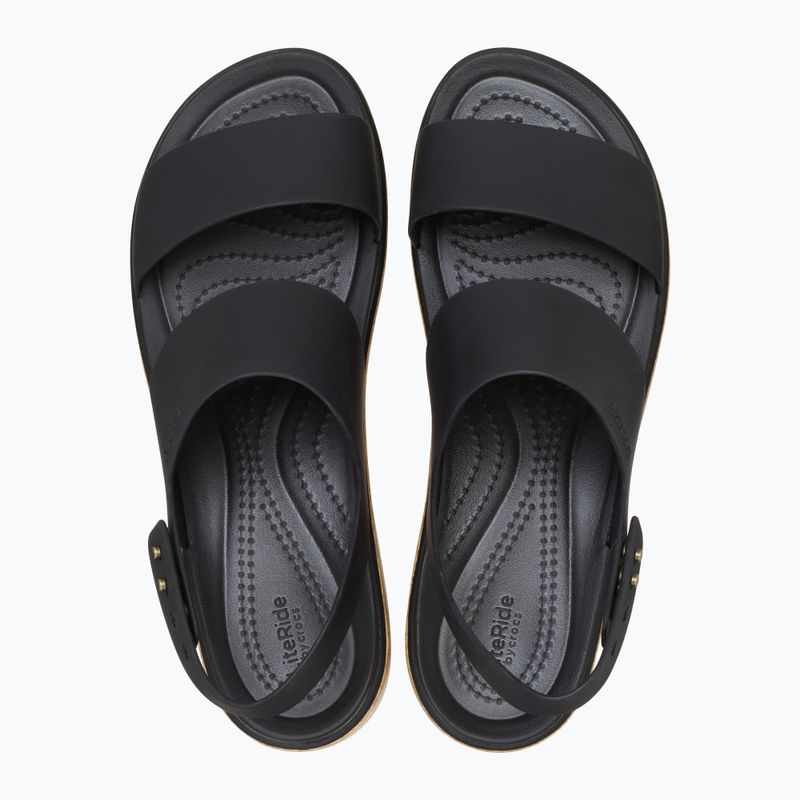 Moteriški sandalai Crocs Brooklyn Cork Low Wedge black/black 5