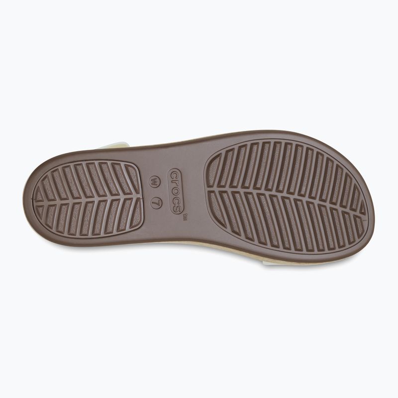 Moteriški sandalai Crocs Brooklyn Cork Low Wedge chalk 4