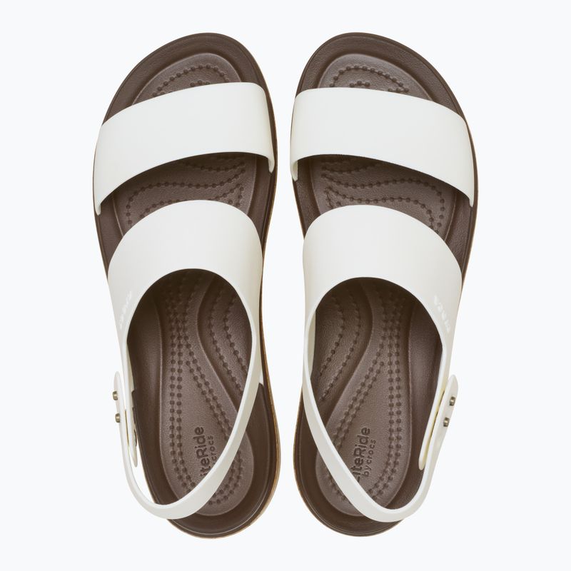 Moteriški sandalai Crocs Brooklyn Cork Low Wedge chalk 5