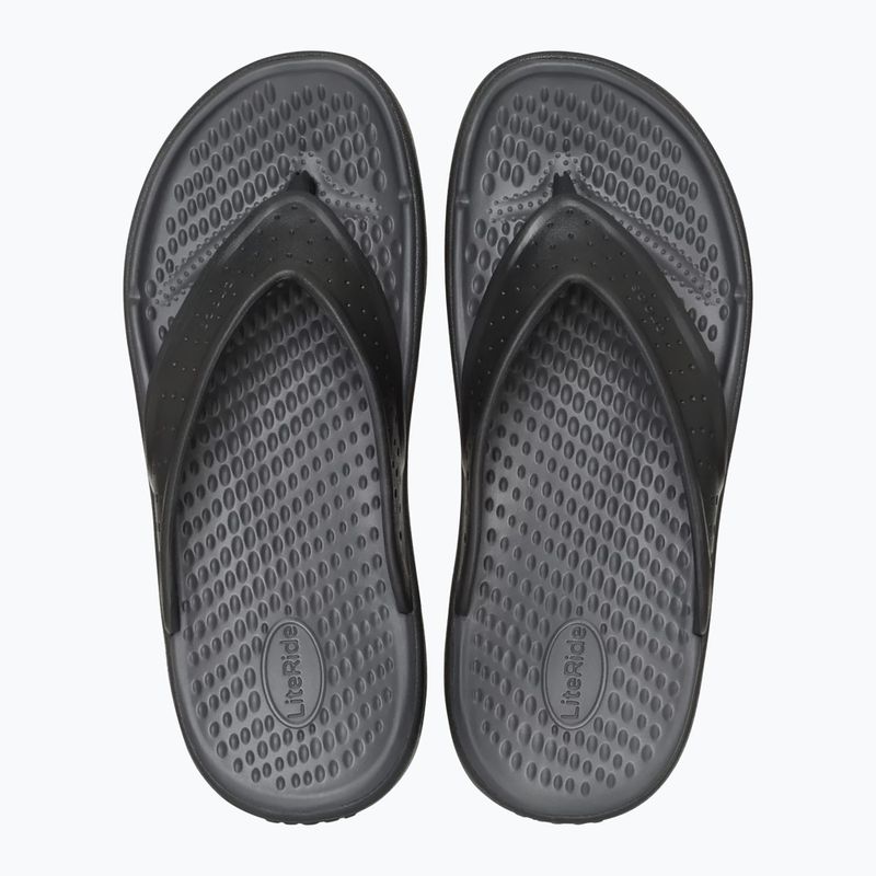 Šlepetės per pirštą Crocs InMotion Flip black 5