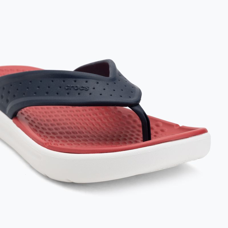 Šlepetės per pirštą Crocs InMotion Flip navy 7