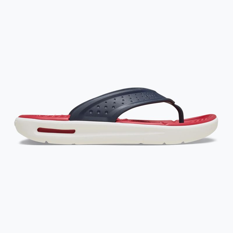 Šlepetės per pirštą Crocs InMotion Flip navy 2