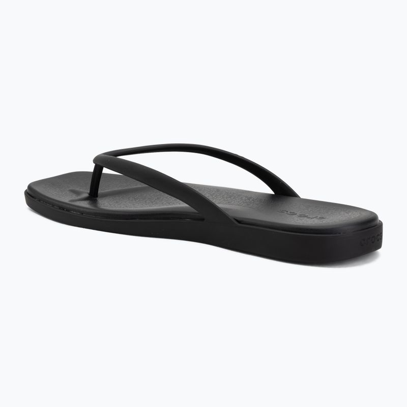 Moteriškos šlepetės per pirštą Crocs Miami black 3