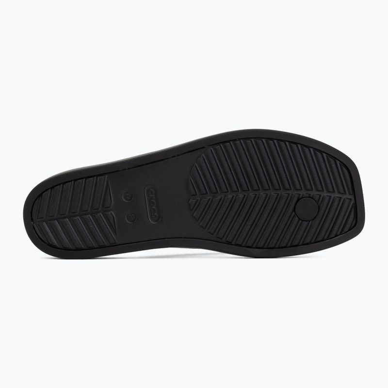 Moteriškos šlepetės per pirštą Crocs Miami black 4