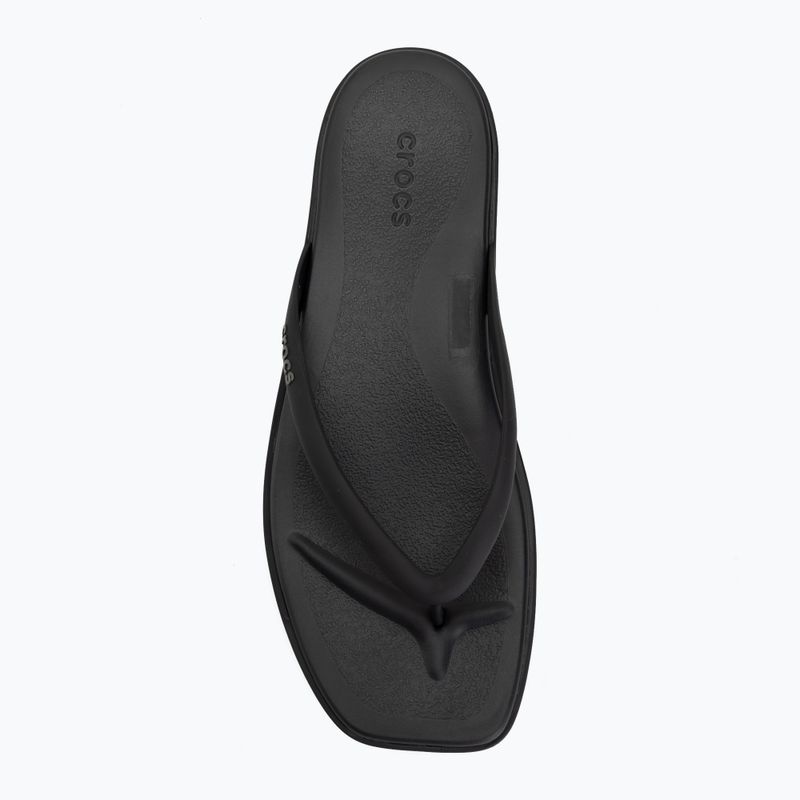 Moteriškos šlepetės per pirštą Crocs Miami black 5